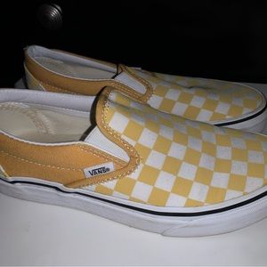 Vans Classic Slip On Checkerboard Shoes